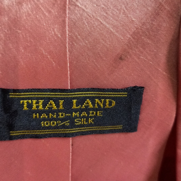 Thai Silk Tie - Picture 3 of 3
